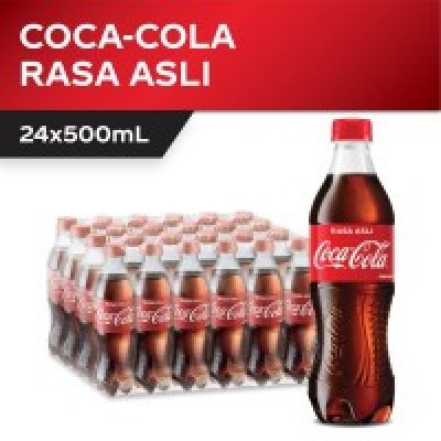 [PRE ORDER ONLY ETA 12-14 Working Days] Coca-Cola Rasa Asli PET 500ml x 24