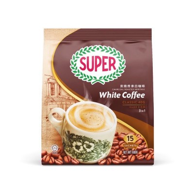 [PRE ORDER ONLY ETA 12-14 Working Days] SUPER WHITE COFFEE CLASSIC 40GX15SAX20P CLS