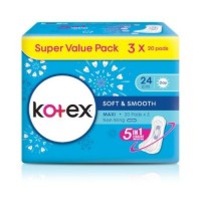 [PRE ORDER ONLY ETA 12-14 Working Days] KOTEX SS MAXI NWG 20S X 3