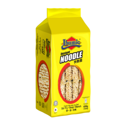 Ibumie Plain Noodle (65g x 10 pcs) x 6