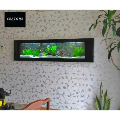 5FT Crystal Black Series - Wall Mounted Aquarium