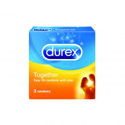 [PRE ORDER ONLY ETA 12-14 Working Days] Durex Together 3's ( Getty New Pack)