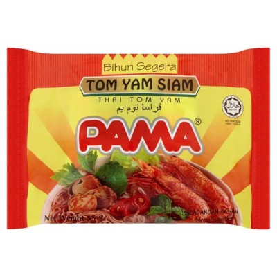 PAMA Instant Rice Vermicelli Thai Tom Yam 5 x 55 gm Instant Noodle