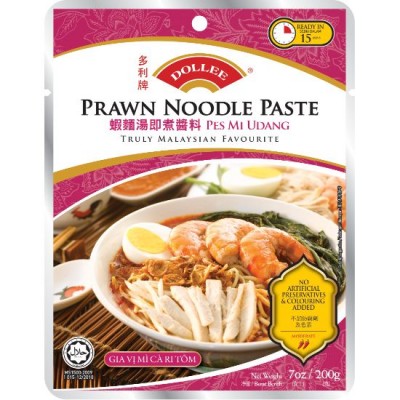 DOLLEE Prawn Noodle Paste 200gm pack ( 12 packs per carton )