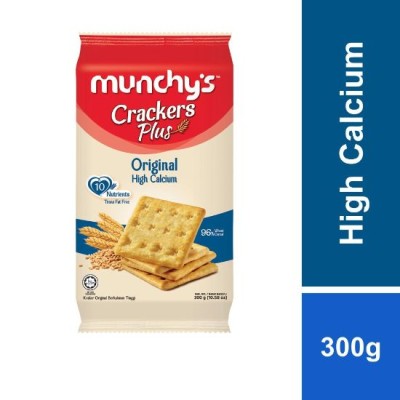 Munchy's Crackers PLUS High Calcium ORIGINAL 300g