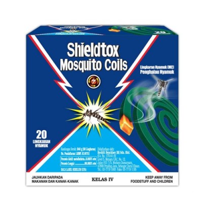 Shieldtox 8 HOURS Mosquito COIL 20 pcs