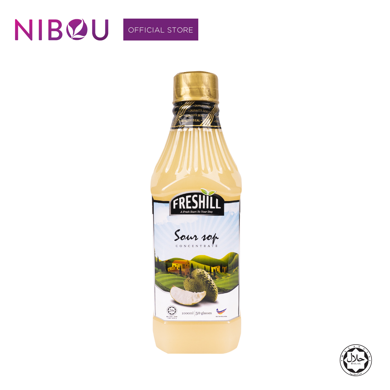 Nibou (NBI) FRESHILL Soursop Concentrate (1l x 12btl)