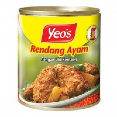 [PRE ORDER ONLY ETA 12-14 Working Days] YEOS RENDANG CHICKEN 280G x 24 (24 Units Per Carton)