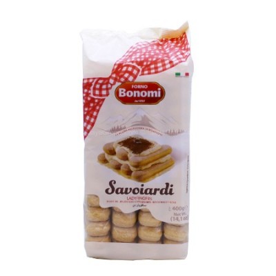 FORNO BONOMI Savoiardi Ladyfingers 400g (15 Units Per Carton)