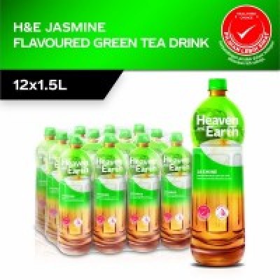 [PRE ORDER ONLY ETA 12-14 Working Days] Heaven & Earth Jasmine Green Tea PET 1.5l x 12