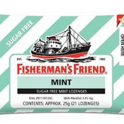 FISHERMAN'S FRIEND Sugar Free Mint 25gm Pack (24 Units Per Carton)