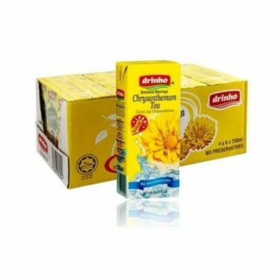 DRINHO Chrysanthemum Tea 24 x 250 ml Drink Minuman
