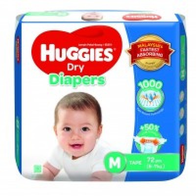 [PRE ORDER ONLY ETA 12-14 Working Days] HUGGIES DRY SJP M70
