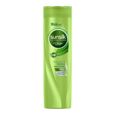 SUNSILK CLEAN & FRESH SHAMPOO (GREEN) 320ML 12 X 320ML