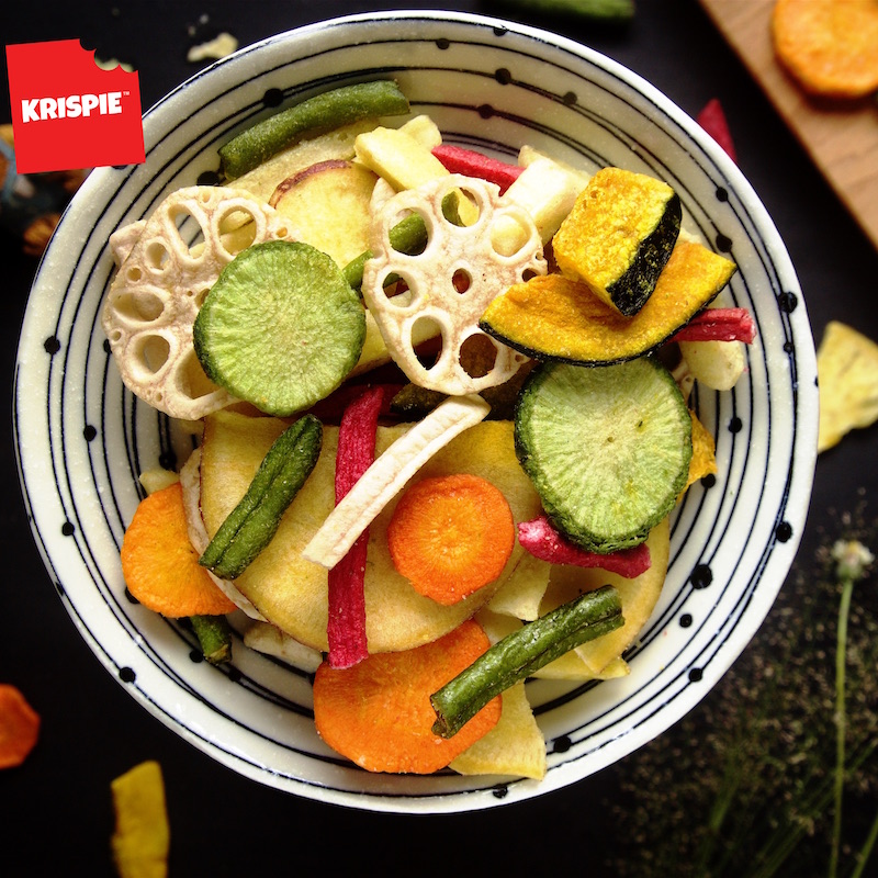 Vf Mixed Vegetable Crisp - Bulk 5.5kg (1 Units Per Outer)