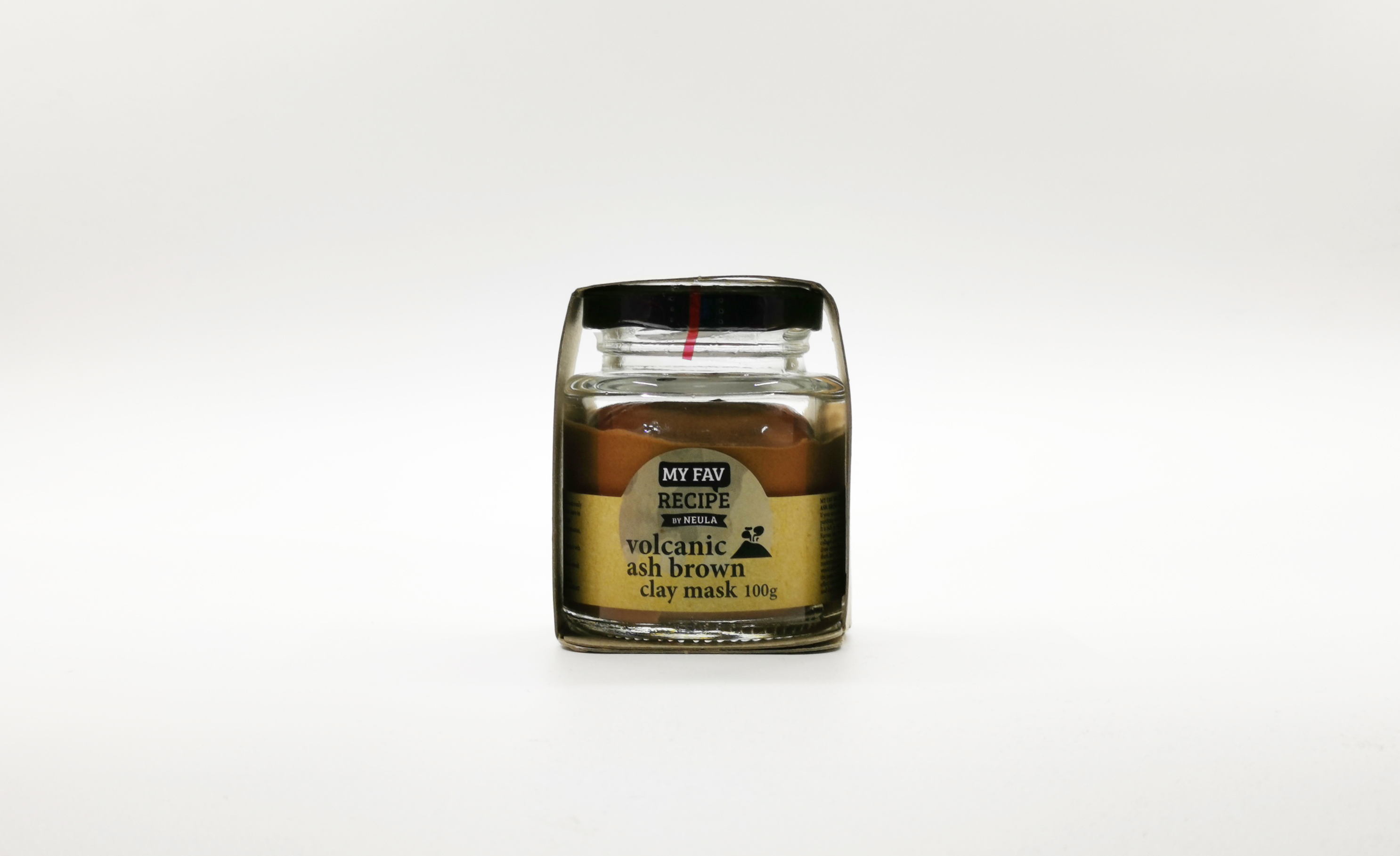 My Fav Recipe By Nuela Volcanic Ash Brown Clay Mask 100g