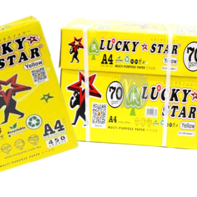 A4 Paper Lucky Star 70gsm Copier Paper (450'S Ream)