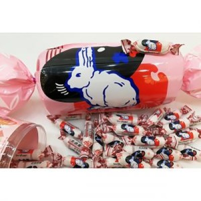 Jumbo WHITE RABBIT Red Bean Candy