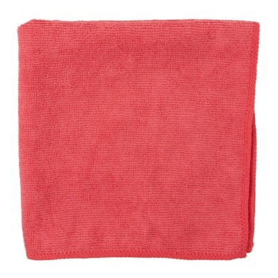 Microfibre Terry Cloth 40cm x 40cm (Red) (2 Units Per Carton)