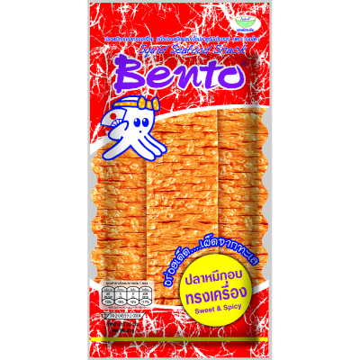 BENTO SQUID SWEET & SPICY 24G (36 Units Per Carton)