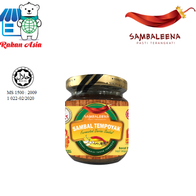 Sambaleena Sambal Tempoyak Fermented Durian Sambal (150 gm)