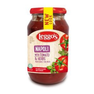LEGGO'S Napoletana Pasta Sauce 500gm Bottle (6 Units Per Carton)