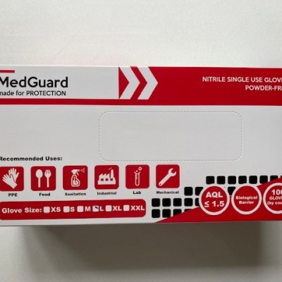 Black Nitrile Gloves