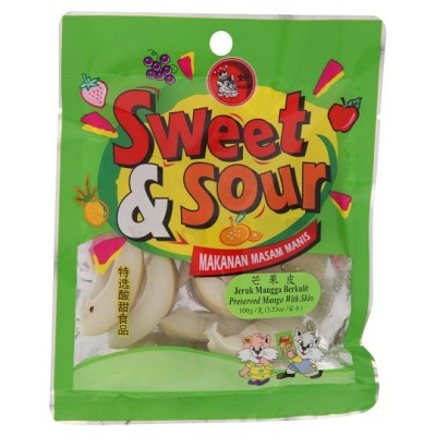 [PRE ORDER ONLY ETA 12-14 Working Days] Miaow Miaow Jeruk Buah Mangga ( 90g x 10 bags x 10 units )