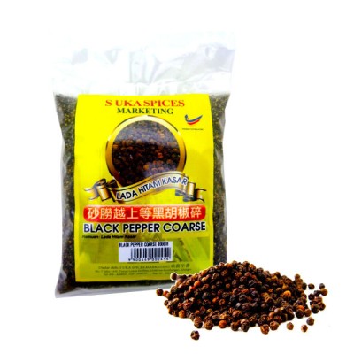 SUKA SPICES Black Pepper Coarse 300g
