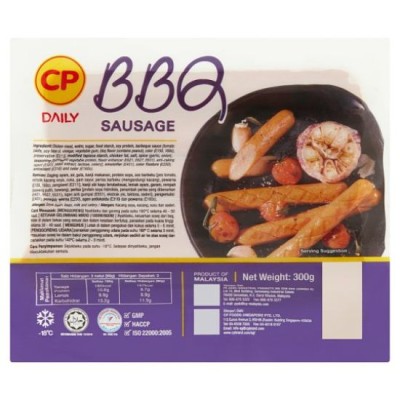 [PRE ORDER ONLY ETA 12-14 Working Days] CP BBQ Sausage 300g