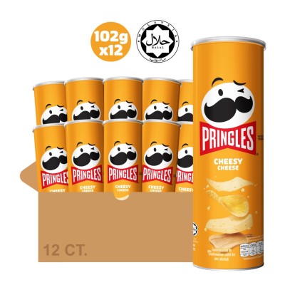 [PRE ORDER ONLY ETA 12-14 Working Days] Pringles Cheese 107g x 12