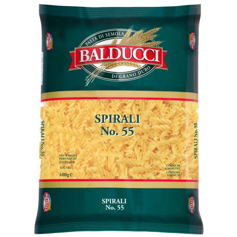 BALDUCCI No.55 Spirali 400gm Pack (24 Units Per Carton)