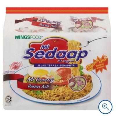 Mi Sedaap GORENG 5 x 91gm Instant Noodle