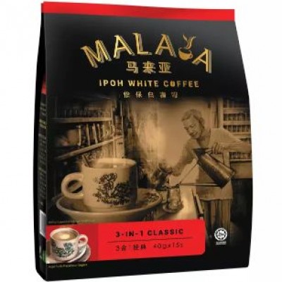 [PRE ORDER ONLY ETA 12-14 Working Days] MALAYA WHITE COFFEE 3IN1 CLS 40GX15X20P MY