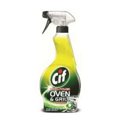 CIF Ultra Power Oven & Grill Spray 500ml (12 Units Per Carton)