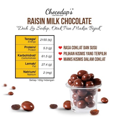 [PRE ORDER ONLY] Chocodap's Raisin Milk (1KG per Pack)