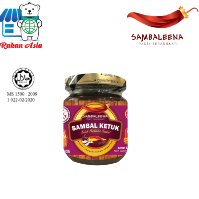 Sambaleena Sambal Ketuk Anchovious Sambal (150gram)