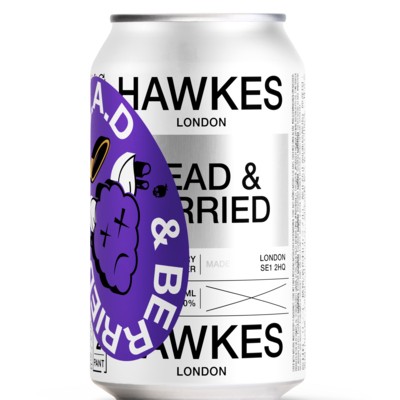 Hawkes Cider Dead & Berried 330ml (12 Units Per Carton)