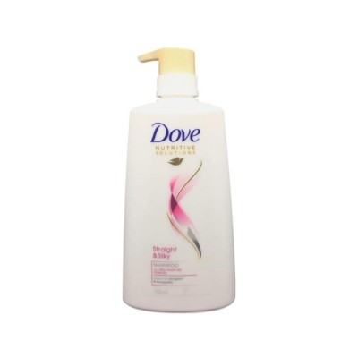 Dove shampoo straight & silky 12x680ml