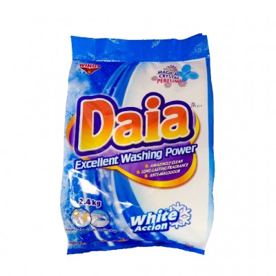 DAIA EXCELLENT WHITE WASHING POUCH 2.3KG 6 X 2.3KG
