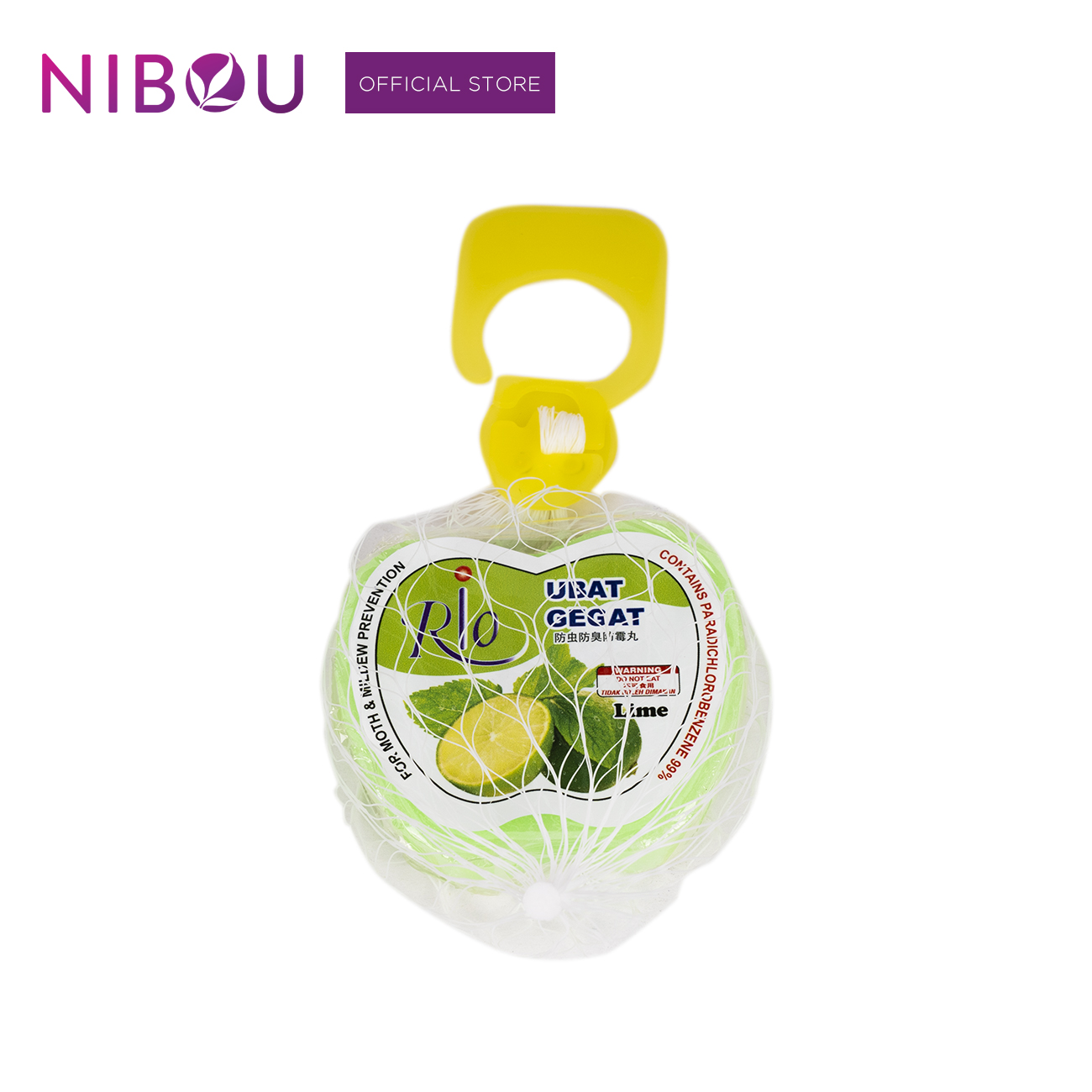 RIO Moth Repellent Lime (80gm x 48)