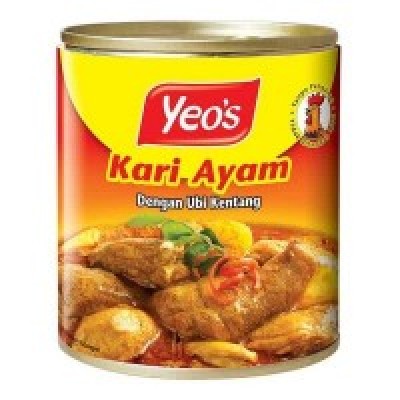 [PRE ORDER ONLY ETA 12-14 Working Days] YEOS CURRY CHICKEN 280G x 24 (24 Units Per Carton)