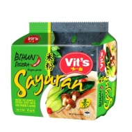 Vit's Instant Rice Vermicelli Pepper Soup with Vegetarian Flavour  (5 Packets)