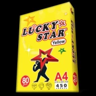 A4 Paper Lucky Star 80gsm Copier Paper (450'S Ream)
