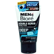 [PRE ORDER ONLY ETA 12-14 Working Days] MEN'S BIORE F.FOAM DOUBLE SCRUB DEEP CLEAN EXTRA COOL 100Gx12