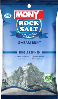 MONY ROCK SALT REGULAR 400G (24 PKT @ 400G) (24 Units Per Carton)