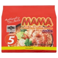 MAMA Shrimp Flavour Tom Yum 5 x 60g
