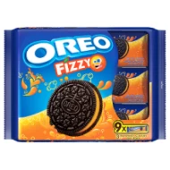 Oreo FIZZY ORANGE Creme Sandwich (9 X 28.5G) 265.5G