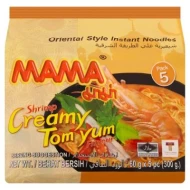 MAMA Shrimp Creamy Tom Yum 5 x 60g