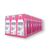 Nestle Just Milk Full Cream Milk 4x (6x200ml) (24 Units Per Carton)